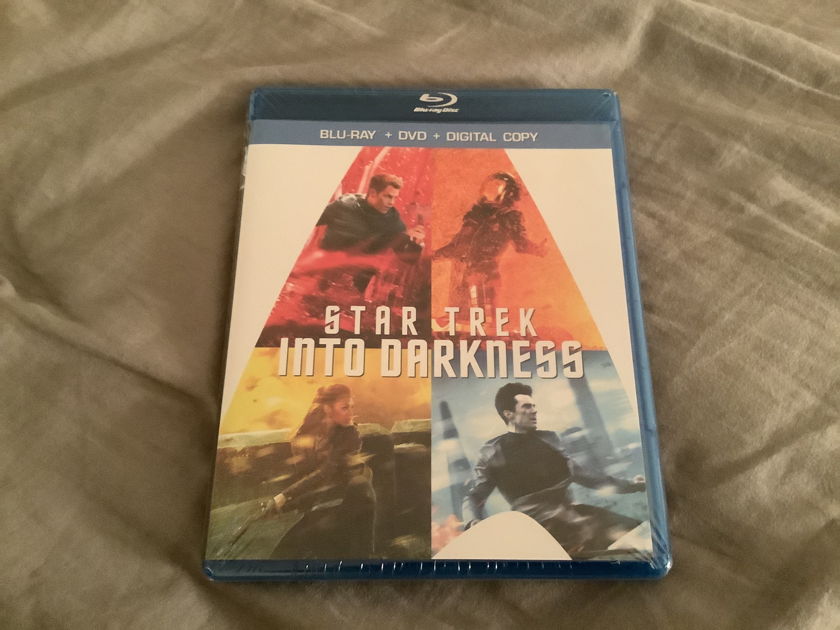 Star Trek Sealed Blu Ray DVD  Star Trek Into Darkness