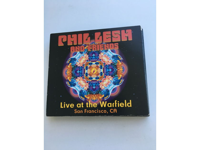 Phil Lesh live At the Warfield San Francisco Ca  Double cd 1 Dvd set