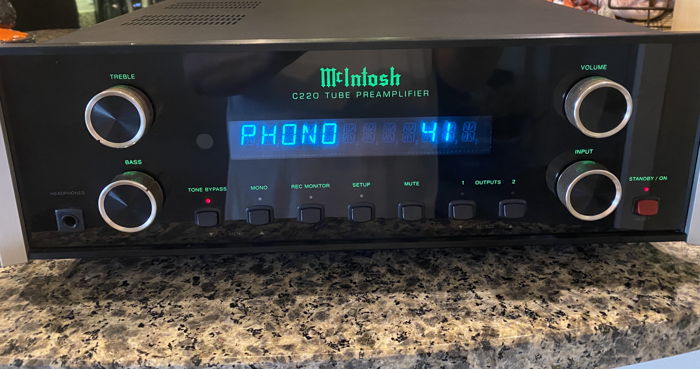 McIntosh C220 Tube Preamplifier (or trade for integrated)