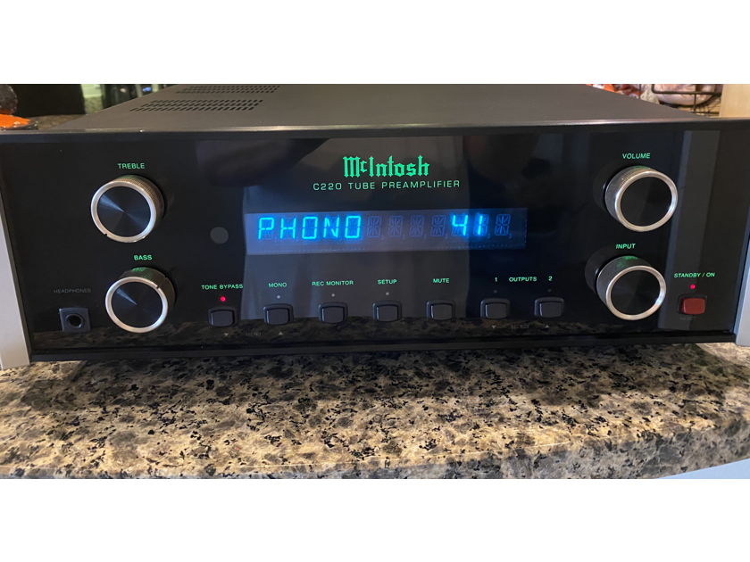 McIntosh C220 Tube Preamplifier (or trade for integrated)