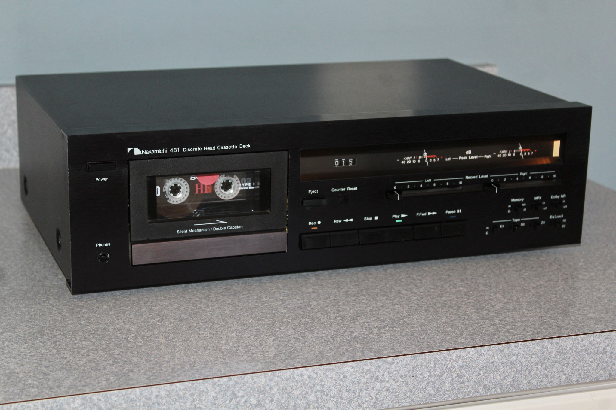 Nakamichi 481 stereo cassette deck A306-05 For Sale