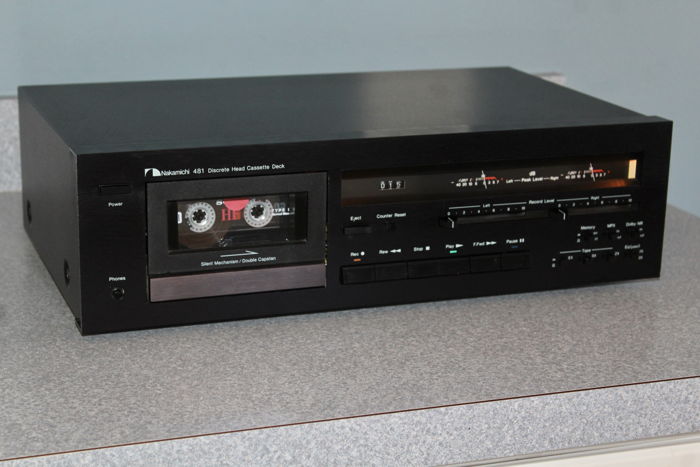 Nakamichi 481 stereo cassette deck A306-05306 - WILLY H...