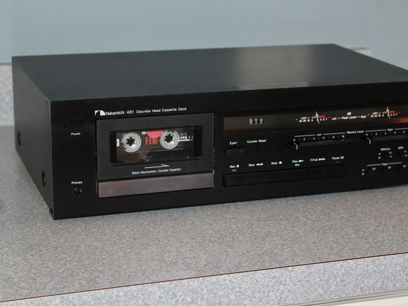 Head Nakamichi ラジオ・コンポ 481 Cassette Discrete