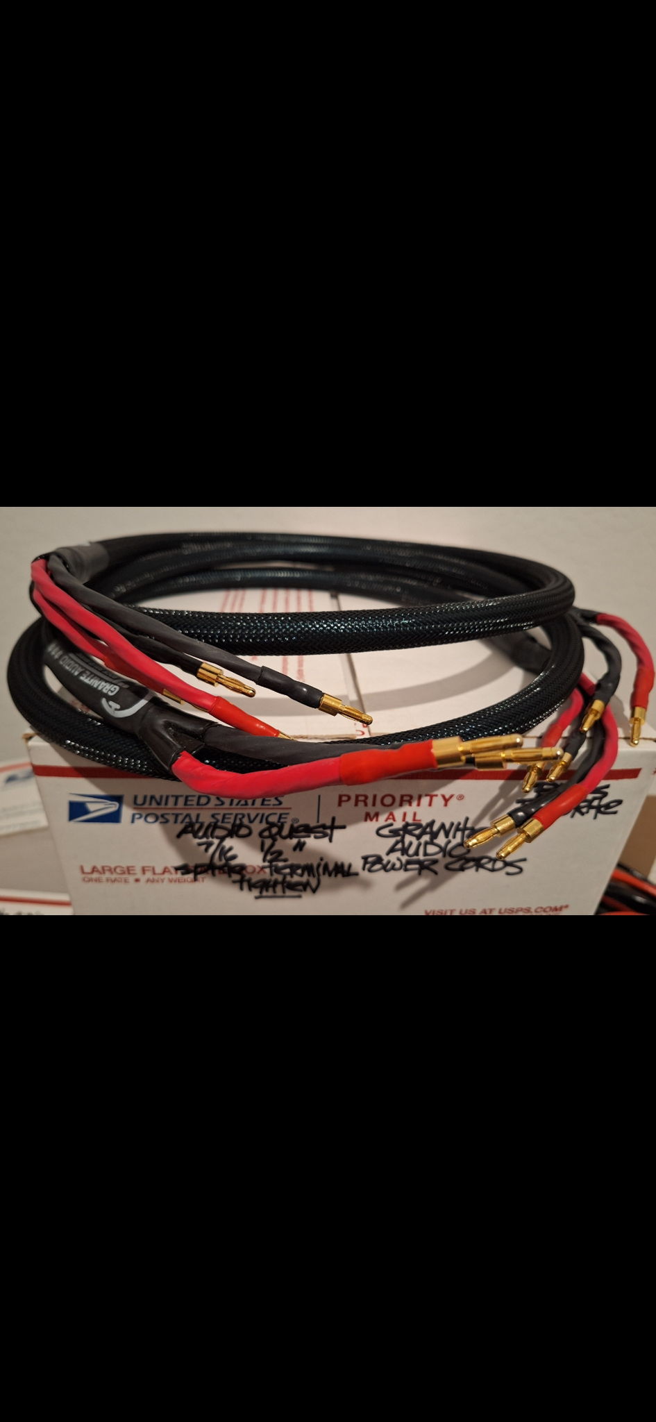 Granite Audio BIWIRE SPEAKER CABLES $479 Don Hoglund's ... 3