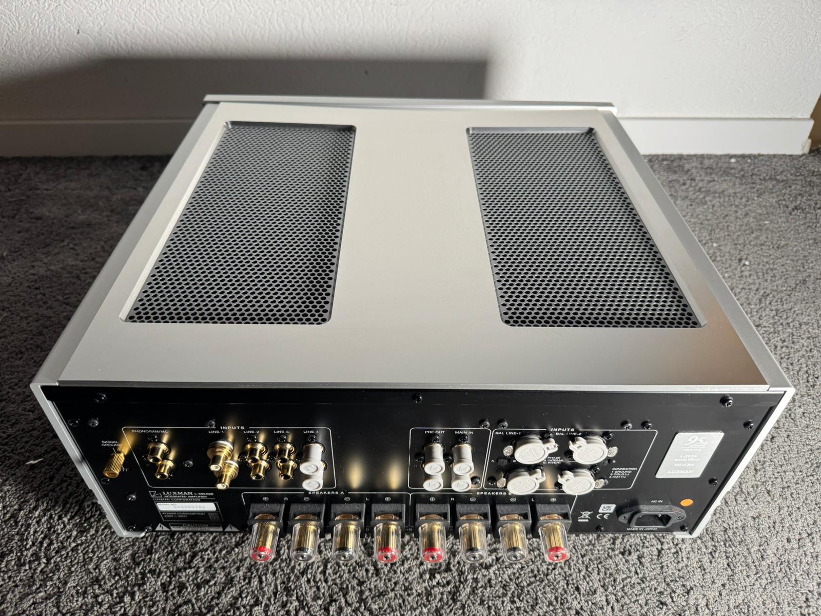Luxman L-595 A LIMITED Integrated Amplifier 9