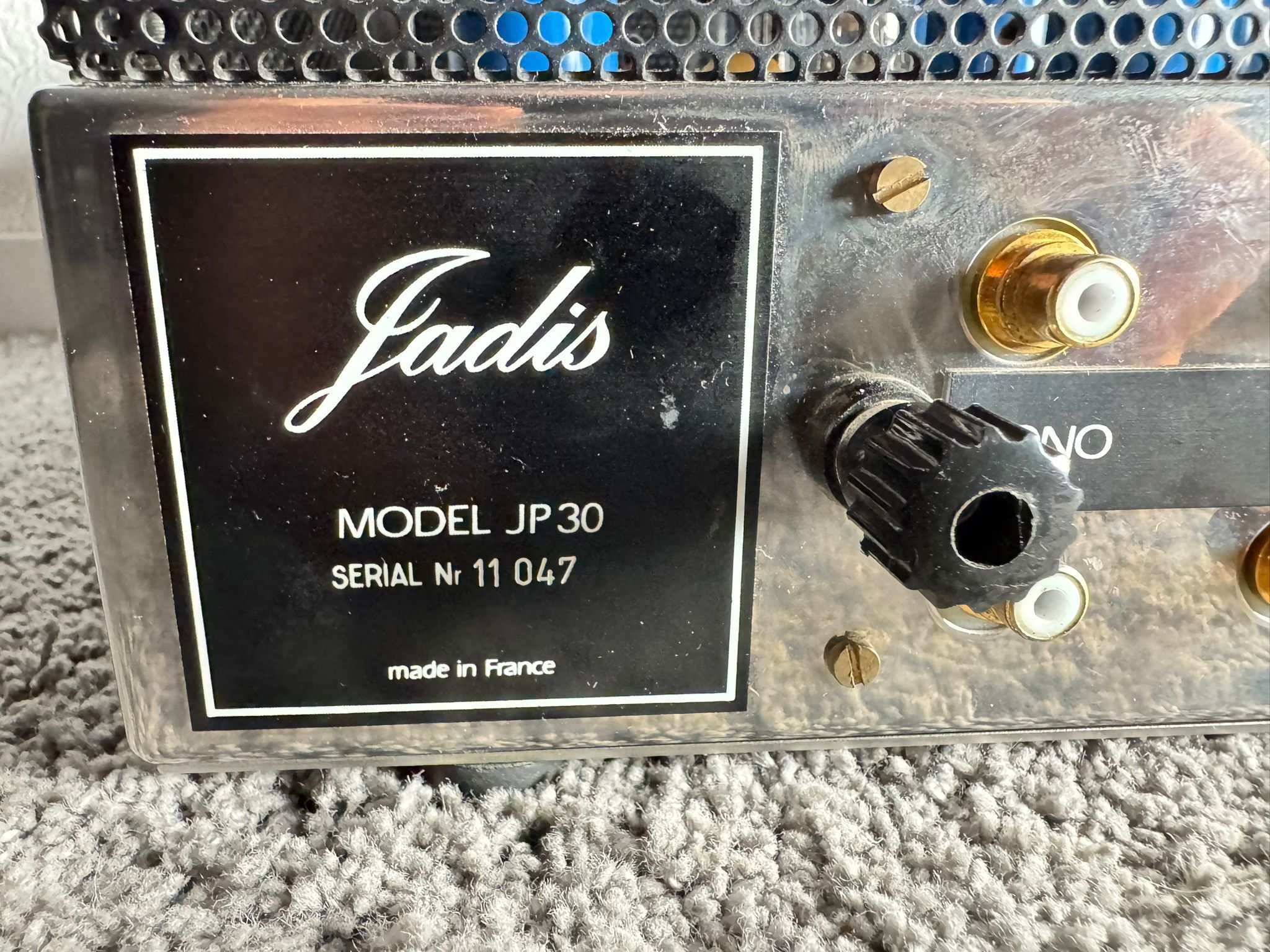 Jadis JP-30 tube pre amplifier with phono MC 4