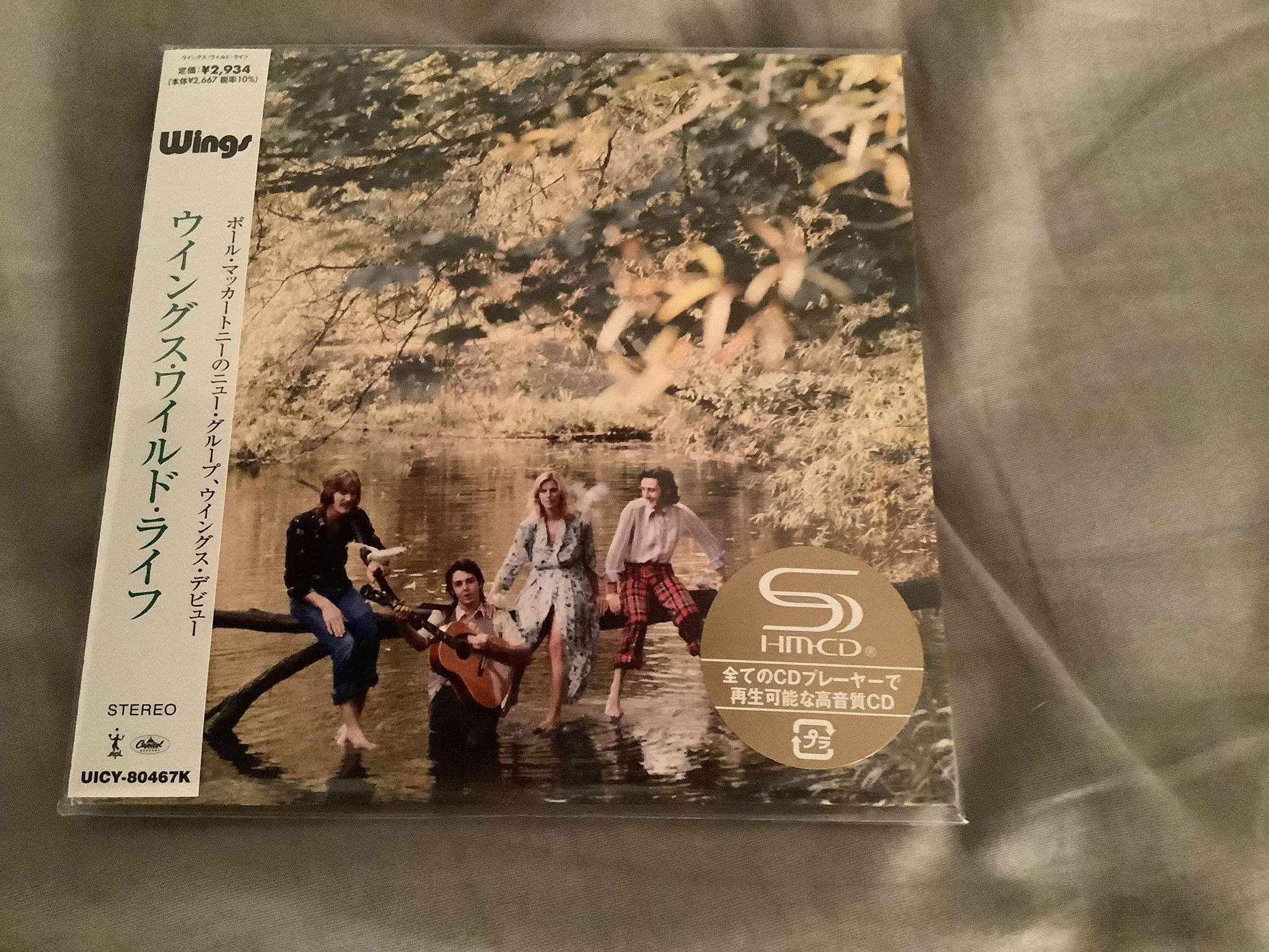 Wings Japan SHM-CD Sealed Limited Edition  Wild Life