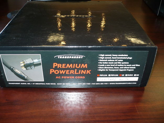 Transparent Audio Premium PowerLink MM2   2.0 Meter Pow...