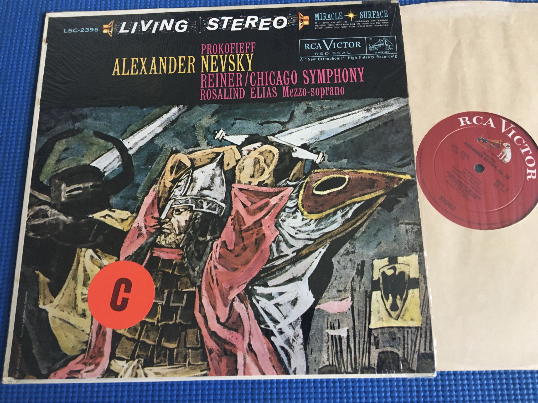 LSC2395 RCA living stereo Lp record Prokofieff Alexande...