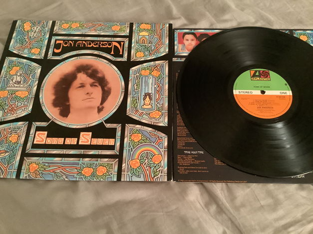 Jon Anderson Yes Atlantic Records UK Stampers A1/B1 Son...