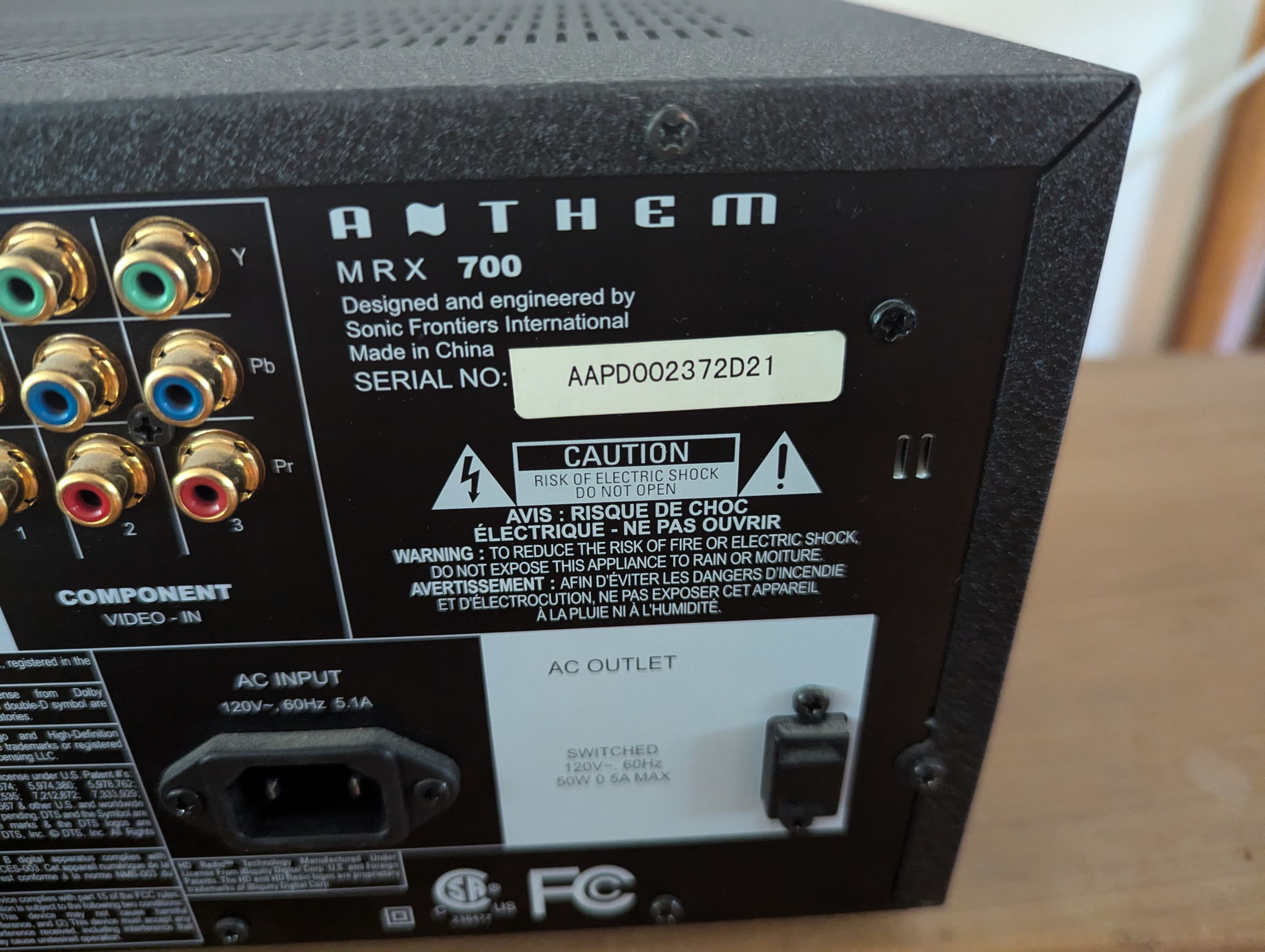 Anthem MX-700 7