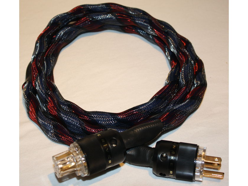 Snake River Audio Cottonmouth Power Cord. 2m. As New!
