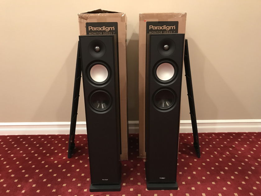 Paradigm Monitor 7 v7 floorstanding speakers (pair)