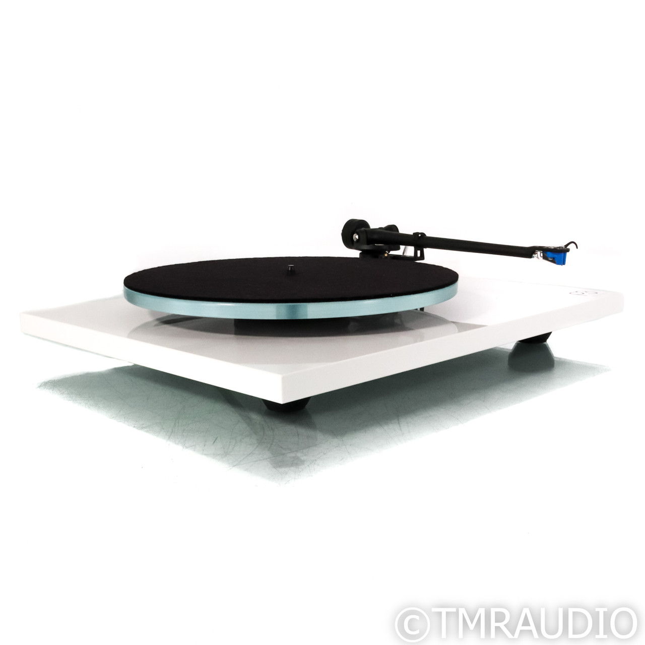 Rega Planar 3 Belt Drive Turntable; White; Elys 2 MM Ca... 3