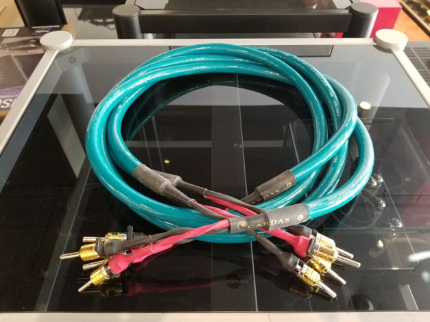 Cardas Cross Speaker Cables 2 Meter Pair w/ Banana Plugs
