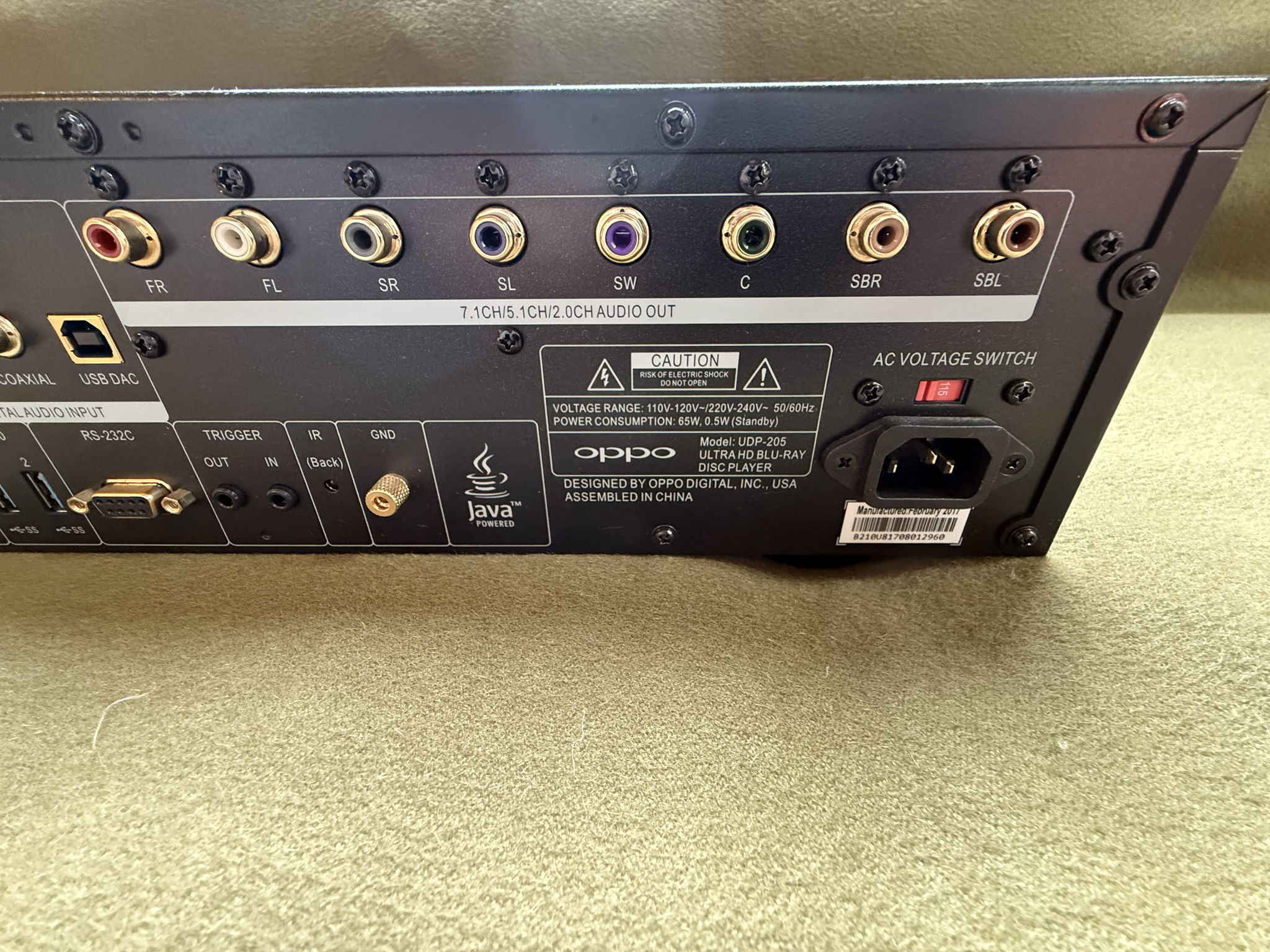 OPPO Digital UDP-205 4K Ultra High-Definition Audiophil... 3
