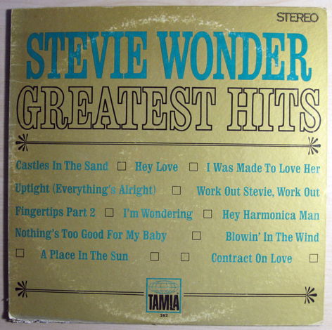 Stevie Wonder - Greatest Hits - 1968 Tamla S-282