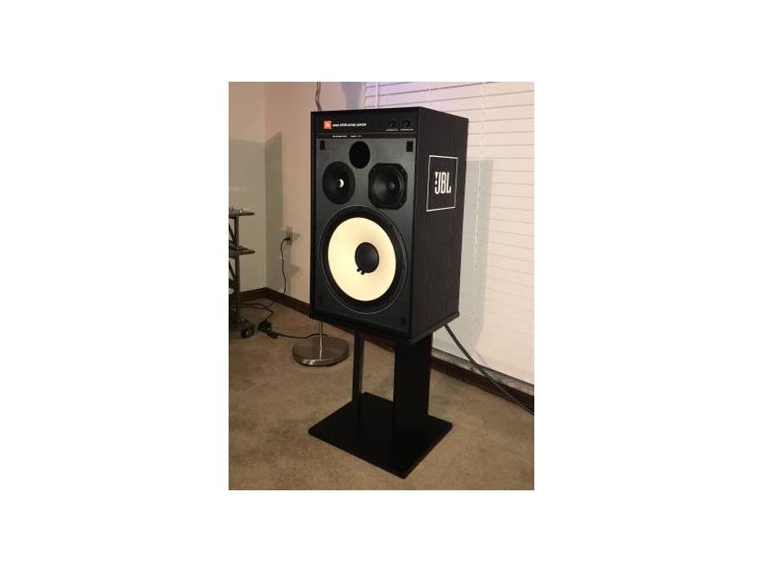 JBL 4312E Speakers AND Stands, 1 Month Old, As NEW Condition