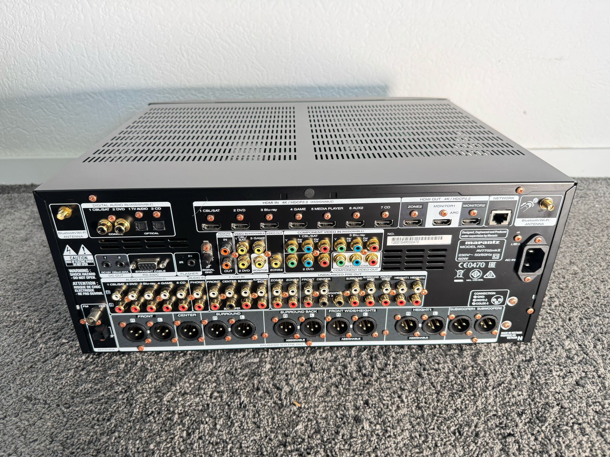 Marantz AV7702 AV 7702 MKII surround pre amplifier proc... 3