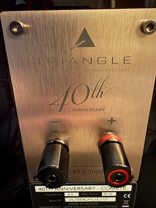 Triangle Esprit 40th - Comète Anniversary Speakers