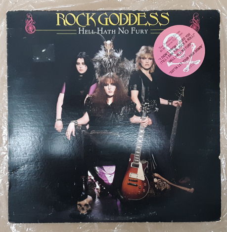 Rock Goddess - Hell Hath No Fury NM- PROMO ORIGINAL1984...