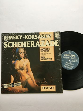 Rimsky Korsakov  Scheherazade Lp record festivo series ...