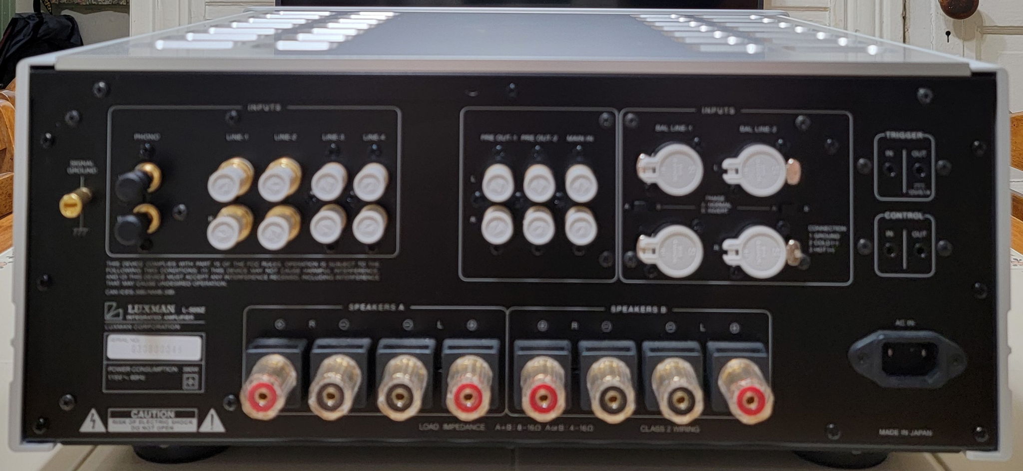 Luxman L-509Z Integrated Amplifier 4