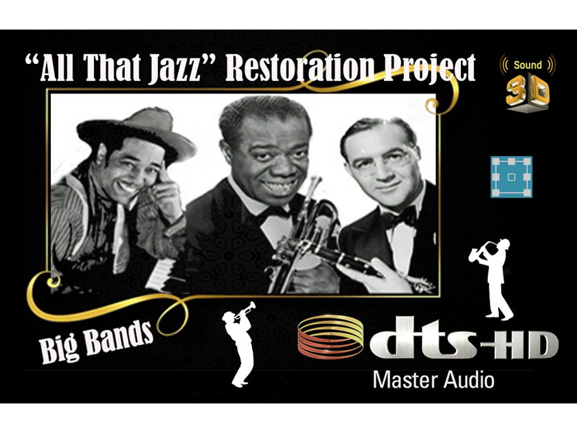 Louis Armstrong And His Orchestra: 1933-1934 / Alexander Golberg Jero Restoration Project Collectable Blu-ray Audio Disc