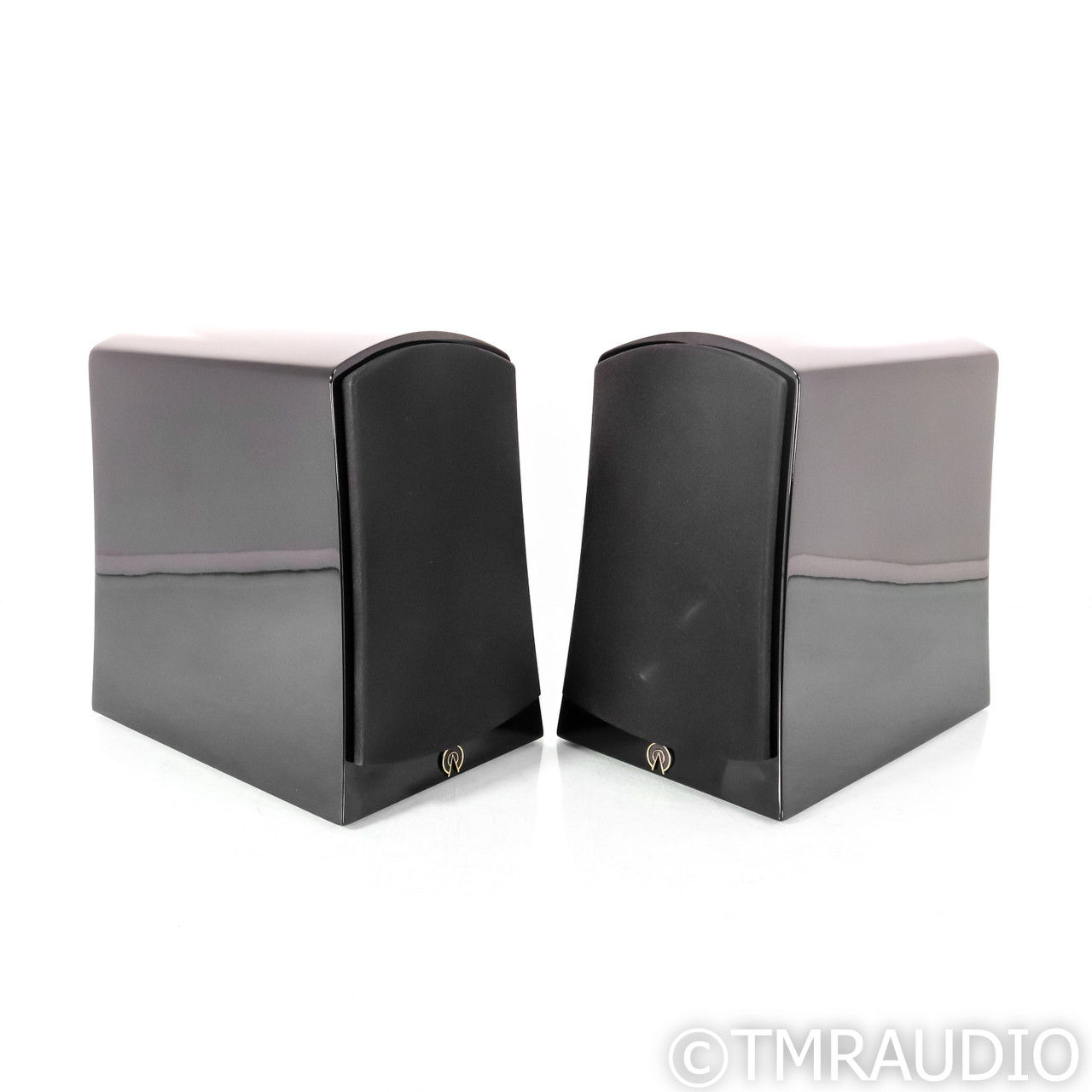 Alta Audio Alyssa Bookshelf Speakers; Black Pair  (69390) 2