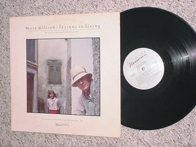 JAZZ Mose Allison - lessons in living lp record 1983 SE...