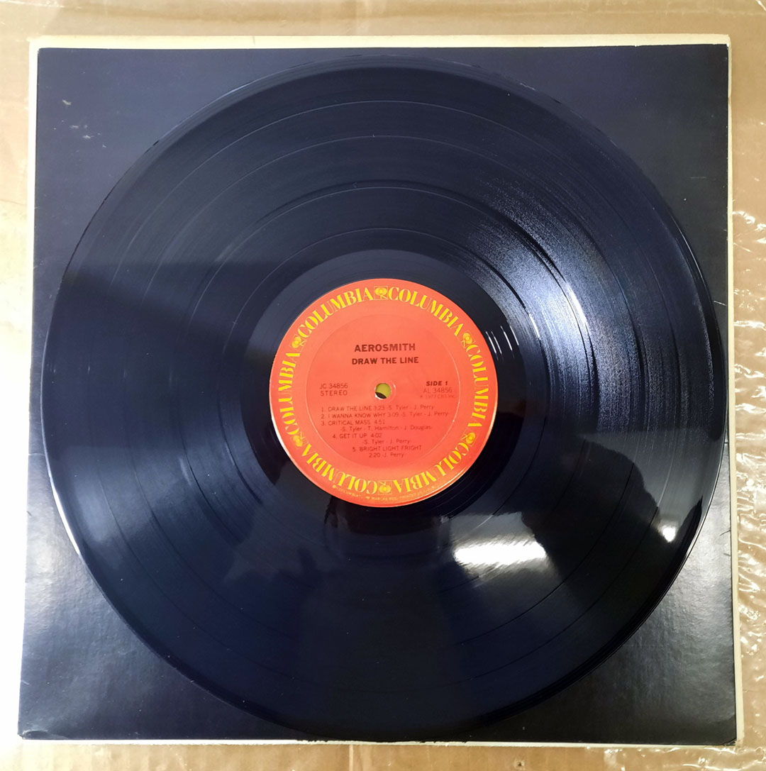 Aerosmith – Draw The Line 1977 EX+ ORIGINAL VINYL LP Co... 4