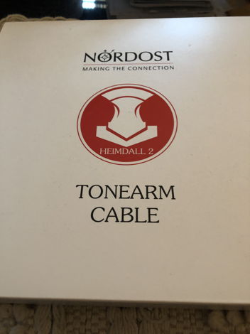 Nordost Heimdall 2: Tonearm Cable 1.25m Din to XLR