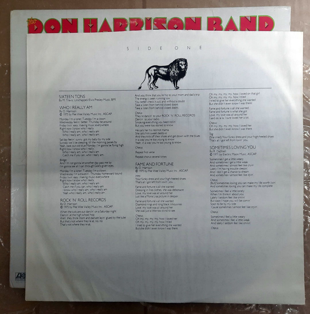 The Don Harrison Band – self-titled 1976 NM ORIGINAL VI... 3