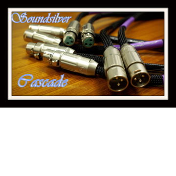 Soundsilver Cable Cascade pure silver- xlr- one meter p...