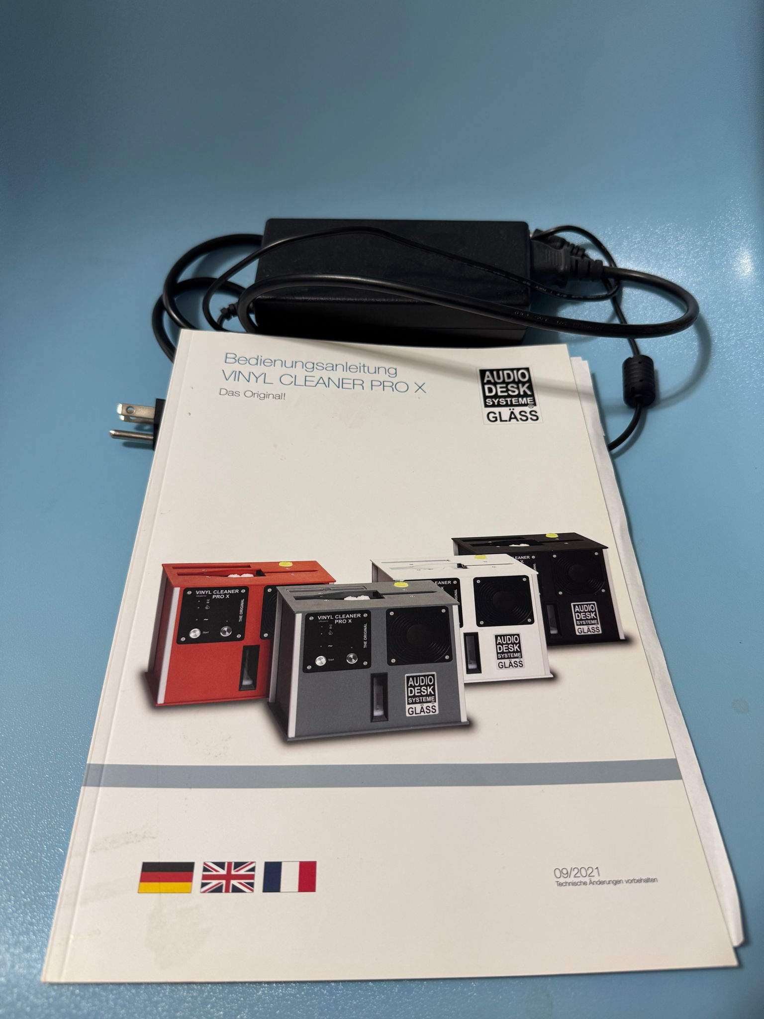 Audio Desk Systeme Vinyl Cleaner Pro X 6