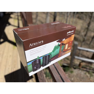 Polk Audio Atrium 5 Black - New In Box
