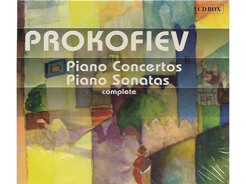 Prokofiev Sonatas & Concertos Yefim Bronfman - Zubin Mehta 5 CD