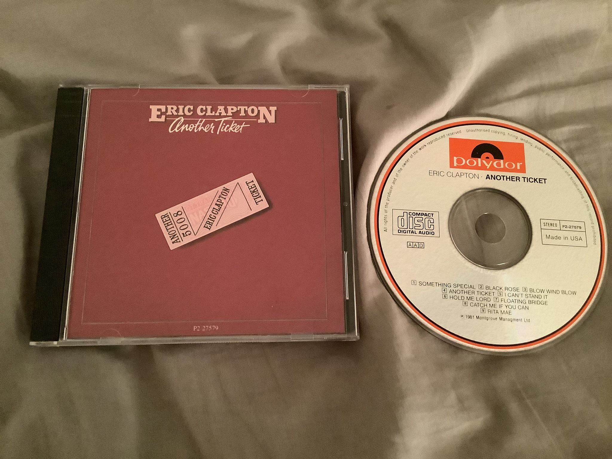 Eric Clapton  Another Ticket