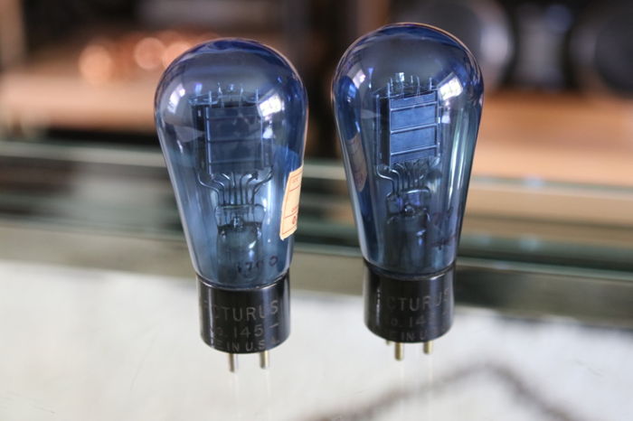 Arcturus Blue Glass 145 Globes  - Amplitrex Tested -  E...
