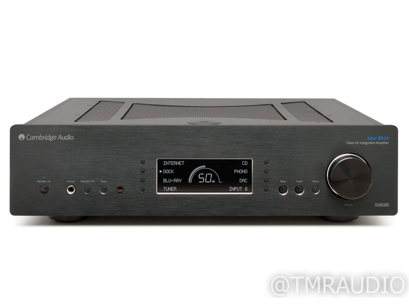 Cambridge Audio Azur 851A Stereo Integrated Amplifier; 851-A; Black (New) (28905)