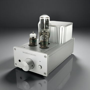 Woo Audio WA6 Headphone Amplifier - Generation 2 in Sil...