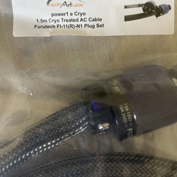 Audio Art Image	AAC power1 e Cryo AC Cable with Rhodium...