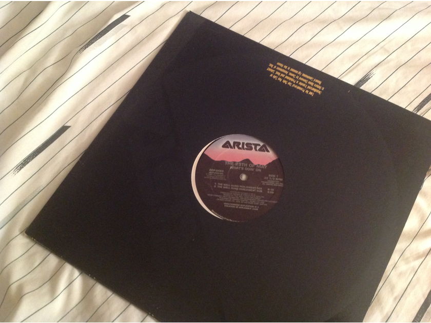 The 25th Of May What's Goin' On Arista Records Promo 12 Inch EP