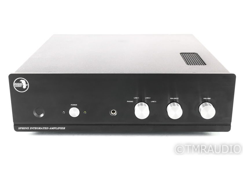 Rogue Sphinx V2 Stereo Tube Hybrid Integrated Amplifier; Remote; MM Phono; Black (35798)