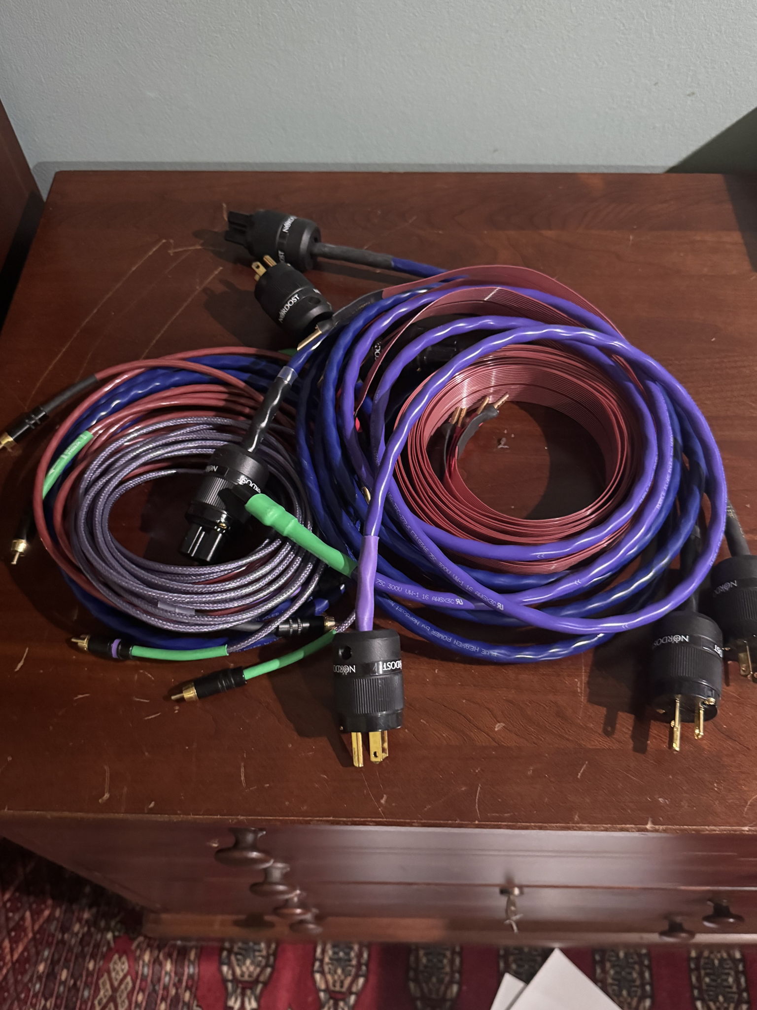 Nordost Blue Heaven LS power cord, 2 meters 15 amps