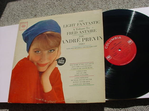 The Andre Previn Trio lp record the light fantastic tri...