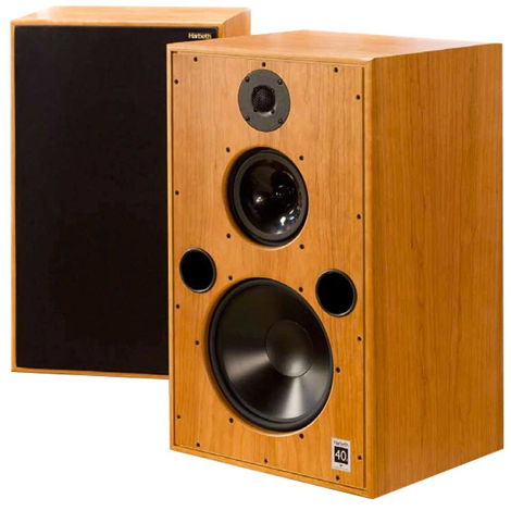 Harbeth 40.2 Monitor Speakers; Cherry Pair w/ TonTrager...