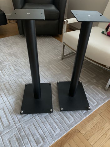 Target Black Metal Speaker stands with upgraded spikes