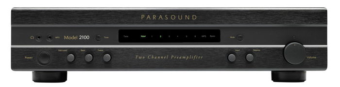 Parasound NewClassic Model 2100 Stereo Preamplifier; Bl...