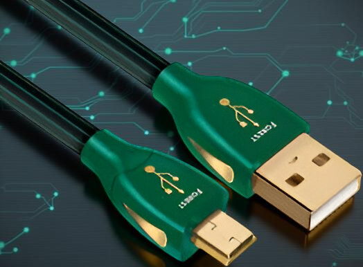 AudioQuest Forest Micro USB Cable - USB-A to Micro-B, 1...